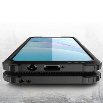 Husa telefon Xiaomi Redmi Note 9T 5G - Techsuit Hybrid Armor - Black - Img 4