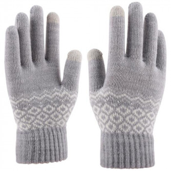 Manusi Touchscreen - Techsuit Knitting (ST0003) - Gray - Img 3