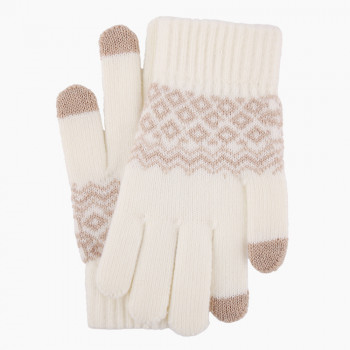 Manusi Touchscreen - Techsuit Knitting (ST0003) - White - Img 3