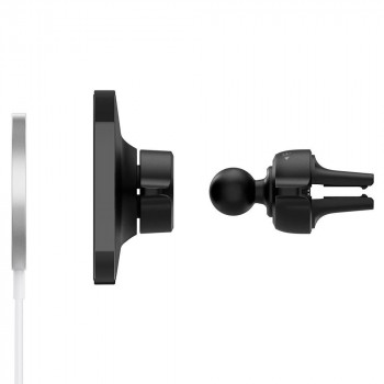 Suport Auto Grila Ventilatie Incarcator MagSafe - Spigen Magsafe Compatible - Black - Img 4