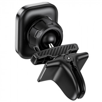 Suport Auto Magnetic Grila Ventilatie - Hoco Fuerte (S49) - Black - Img 4