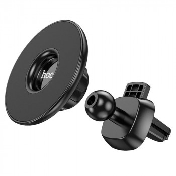 Suport Auto Magnetic pentru Grila de Ventilatie Auto - Hoco (CA112) - Black - Img 2