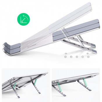 Suport Laptop pentru Birou - Ugreen Folding Feature (40289) - Silver - Img 3