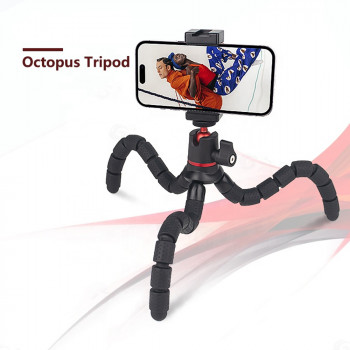 Suport pentru Camera - Techsuit Octopus Tripod (JX-004) - Black - Img 3