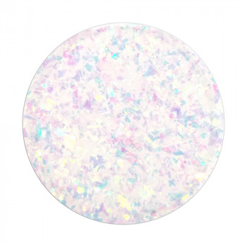 Suport pentru telefon - Popsockets PopGrip - Iridescent Confetti White - Img 3