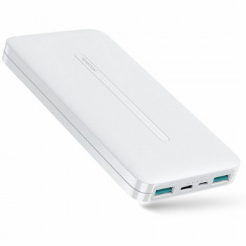 Baterie Externa 2x USB, Type-C, Micro-USB, 2.1A, 10000mAh - JoyRoom (JR-T012) - White - Img 1