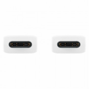 Cablu de Date Type-C to Type-C Fast Charging 5A, 1.8m - Samsung (EP-DX510JWEGEU) - White (Blister Packing) - Img 3