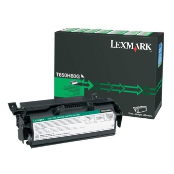 Cartus imprimanta Lexmark OEM T654 (36k) Laser toner original T654X80G, black, 36000 pagini