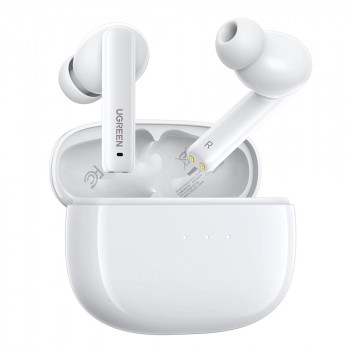 Casti Bluetooth Active Noise Cancelling, BT 5.2 - Ugreen HiTune T3 (90206) - White - Img 1