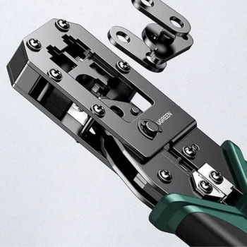 Cleste pentru Sertizare Cabluri Ethernet - Ugreen Crimping Tool (70683) - Green - Img 3