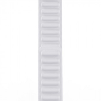 Curea pentru Apple Watch 1/2/3/4/5/6/7/8/SE/SE 2 (38/40/41mm) - Techsuit Watchband (W035) - White - Img 3