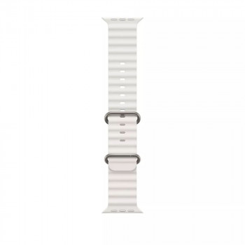 Curea pentru Apple Watch 1/2/3/4/5/6/7/8/SE/SE 2 (38/40/41mm) - Techsuit Watchband (W038) - White - Img 3