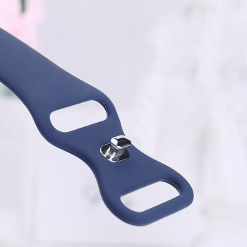 Curea pentru Apple Watch 1 / 2 / 3 / 4 / 5 / 6 / 7 / SE / 8 (38 / 40 / 41 mm) - Techsuit Watchband (W031) - Purple - Img 4