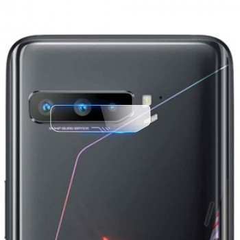 Folie Camera pentru Asus ROG Phone 3 Strix / Rog Phone 3 ZS661KS - Mocolo Full Clear Camera Glass - Clear - Img 2