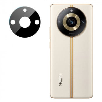 Folie Camera telefon Realme 11 Pro / 11 Pro+ - Techsuit Full Camera Glass - Black