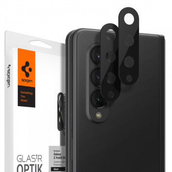 Folie Camera telefon Samsung Galaxy Z Fold3 5G (set 2) - Spigen Optik.tR - Black - Img 1