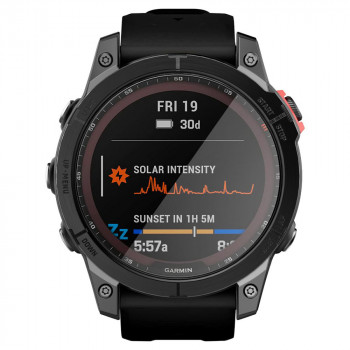 Folie pentru Garmin Fenix 7X (set 2) - Spigen Glas.TR EZ FIT - Clear - Img 4