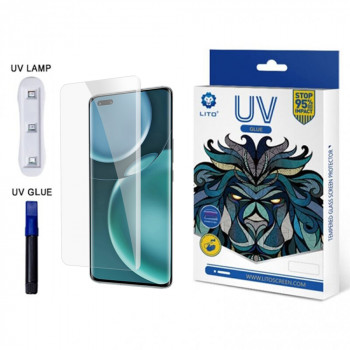 Folie protectie telefon Honor Magic4 Pro - Lito 3D UV Glass - Transparent