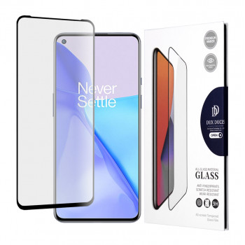 Folie protectie telefon Oneplus 9 - Dux Ducis Tempered Glass - Black