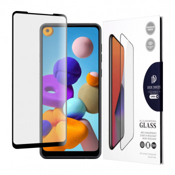 Folie protectie telefon Samsung Galaxy A21 - Dux Ducis Tempered Glass - Black
