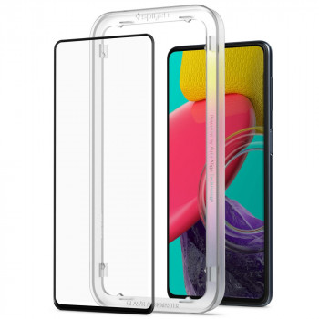 Folie protectie telefon Samsung Galaxy M53 - Spigen Glass.TR Align Master - Black - Img 3