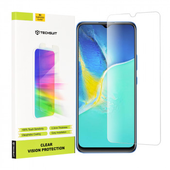 Folie protectie telefon Vivo Y01 / Y16 / Y35 / Y22s - Techsuit Clear Vision Glass - Transparent