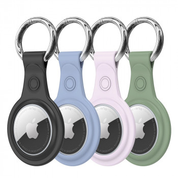 Husa Apple AirTag (set 4) - Dux Ducis Secure Holder - Multicolor - Img 1