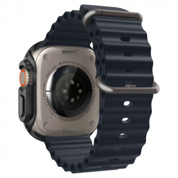 Husa pentru Apple Watch Ultra (49mm) - Spigen Thin Fit - Black - Img 4