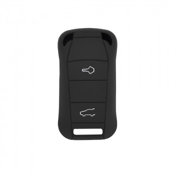 Husa pentru cheie Porsche Cayenne, Macan, Panamera, Cayman - Techsuit Car Key Case (1029.02) - Black - Img 1