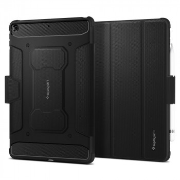 Husa pentru tableta Apple iPad 10.2 (2021/2020/2019) - Spigen Rugged Armor Pro - Black - Img 3