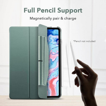 Husa pentru tableta iPad Air 4 (2020) / Air 5 (2022) - ESR Ascend Trifold - Forest Green - Img 4