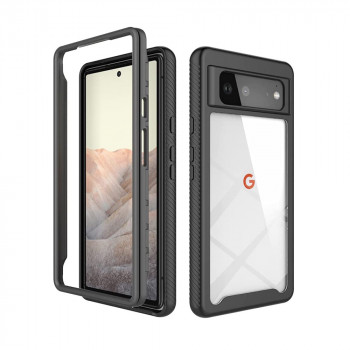 Husa telefon Google Pixel 6 + Folie - Techsuit Defense360 Pro - Black