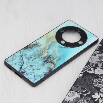 Husa telefon Honor Magic5 Lite - Techsuit Glaze Series - Blue Ocean - Img 4
