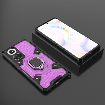 Husa telefon Huawei nova 9 / Honor 50 - Techsuit Honeycomb Armor - Rose-Violet - Img 4