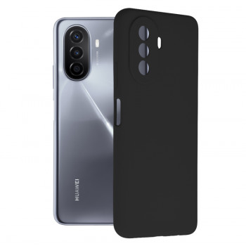 Husa telefon Huawei nova Y70 - Techsuit Soft Edge Silicone - Black - Img 1