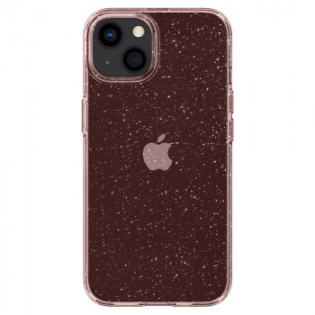 Husa telefon iPhone 13 mini - Spigen Liquid Crystal Glitter - Rose Quartz - Img 2