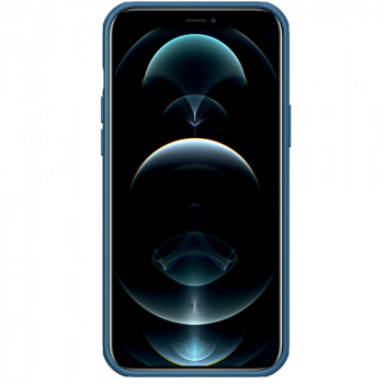Husa telefon iPhone 13 Pro Max - Nillkin Super Frosted Shield Pro - Blue - Img 2