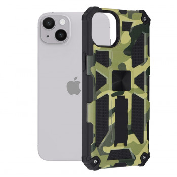 Husa telefon iPhone 14 Plus - Techsuit Blazor Series - Camo Lime