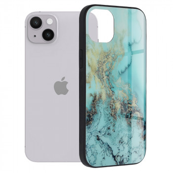Husa telefon iPhone 14 Plus - Techsuit Glaze Series - Blue Ocean