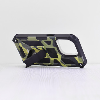Husa telefon iPhone 14 Pro - Techsuit Blazor Series - Camo Lime - Img 2