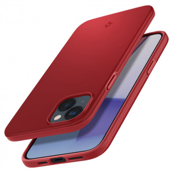 Husa telefon iPhone 14 - Spigen Thin Fit - Red - Img 3