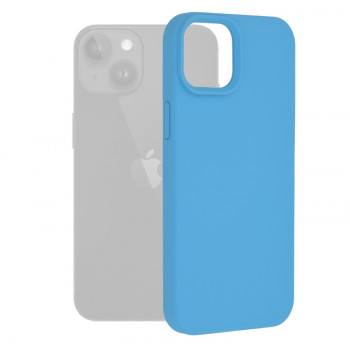 Husa telefon iPhone 15 Plus - Techsuit Soft Edge Silicone - Denim Blue - Img 1