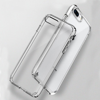 Husa telefon iPhone 7 Plus / 8 Plus - Spigen Ultra Hybrid 2 - Crystal Clear - Img 3