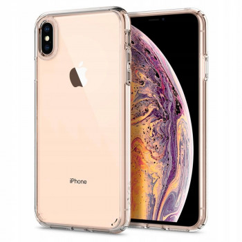 Husa telefon iPhone X / XS - Spigen Ultra Hybrid - Crystal Clear