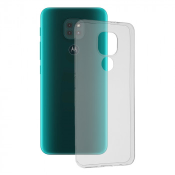 Husa telefon Motorola Moto E7 Plus / Moto G9 Play - Techsuit Clear Silicone - Transparenta - Img 1