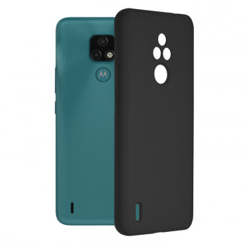 Husa telefon Motorola Moto E7 - Techsuit Soft Edge Silicone - Black