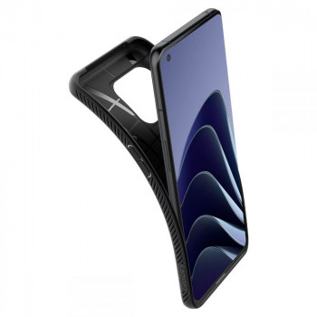 Husa telefon OnePlus 10 Pro - Spigen Liquid Air - Matte Black - Img 3