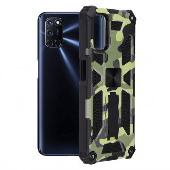 Husa telefon Oppo A52 4G / A72 4G - Techsuit Blazor Series - Camo Lime - Img 1