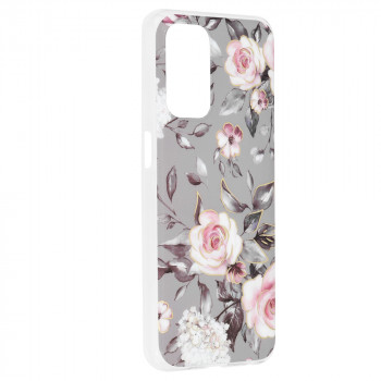 Husa telefon Oppo A54 5G / A74 5G / OnePlus Nord N200 5G - Techsuit Marble Series - Bloom of Ruth Gray - Img 2