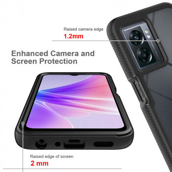 Husa telefon Oppo Oppo A57 4G / A57s / OnePlus Nord N20 SE + Folie - Techsuit Defense360 Pro - Black - Img 4